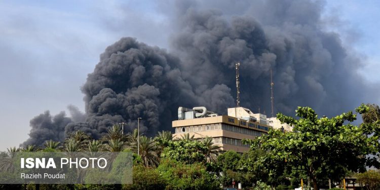 ارتباط بندر عباس پایداری به دنبال انفجار بندر Shhid Rajaee