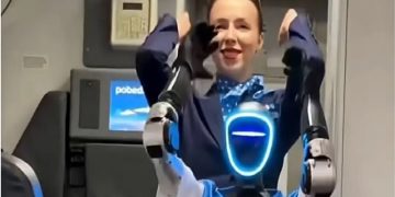 معرفی اولین مهماندار رباتیک روسیه