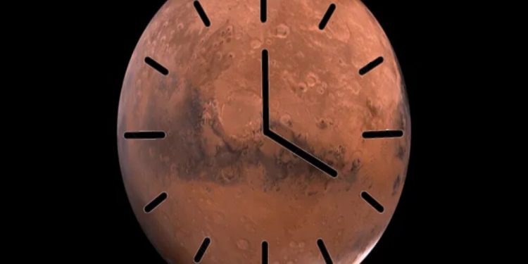 زمان در مریخ سریعتر از زمین حرکت می کند